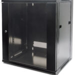 Gabinete Para Pared 19" Intellinet 711937 15U/Hasta 60Kg/Color Negro