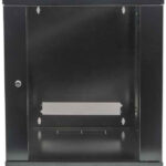 Gabinete Para Pared 19" Intellinet 15U, Hasta 60Kg, Color Negro, 711951