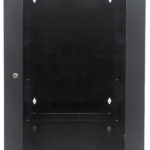 Gabinete Mural Abatible 19" Intellinet 712019 15U/Ensamblado/550 Mm/30 Kg/Color Negro
