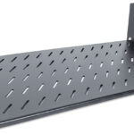 Charola P/Rack 19" Intellinet 712507 2U Montaje Frontal De 2 Puntos/25Cm/Ventilada/25Kg/Color Negro