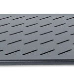 Charola P/Rack 19" Intellinet 712507 2U Montaje Frontal De 2 Puntos/25Cm/Ventilada/25Kg/Color Negro