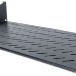 Charola P/Rack 19" Intellinet 712507 2U Montaje Frontal De 2 Puntos/25Cm/Ventilada/25Kg/Color Negro