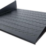 Charola P/Rack 19" Intellinet 712514 2U/Fija/Deslizable/40Cm/Ventilada/Soporta 25Kg/Color Negro