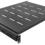 Charola Ajustable Rack O Gabinete 19In 1U 80Cm A 100Cm 35Kg