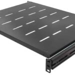Charola Ajustable Rack O Gabinete 19In 1U 80Cm A 100Cm 35Kg