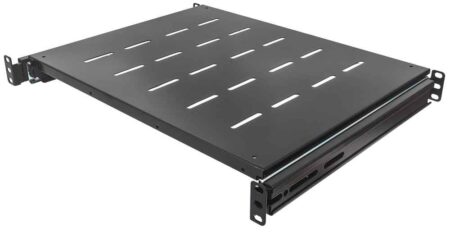 Charola Ajustable Rack O Gabinete 19In 1U 80Cm A 100Cm 35Kg