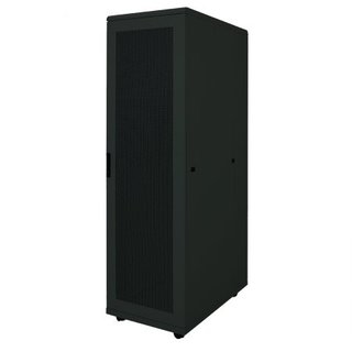 Gabinete 19″ Intellinet 713276 Puertas De Acero Perforadas/42U/800X1000/Flatpack(N/Ensamblado)/1,500 Kg/Color Negro