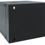 Gabinete 19" Intellinet 713849 Mural Abatible/9U/Flatpack/30 Kg/Color Negro