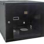 Gabinete Mural Abatible 19" Intellinet 713887 15U/Flatpack/600 Mm/30 Kg/Color Negro