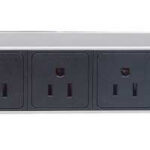 713993 Barra Multicontacto Con 8 Salidas Para Montaje En Rack De 19", Tipo Eu, Protección Contra Sobrecargas,Cable De Alimentación 3M