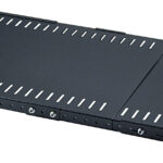 Charola Ajustable P/Rack 19" Intellinet 714389 1U Fija Extensible/55.88-101.6Cm/Ventilada/45Kg/Color Negro