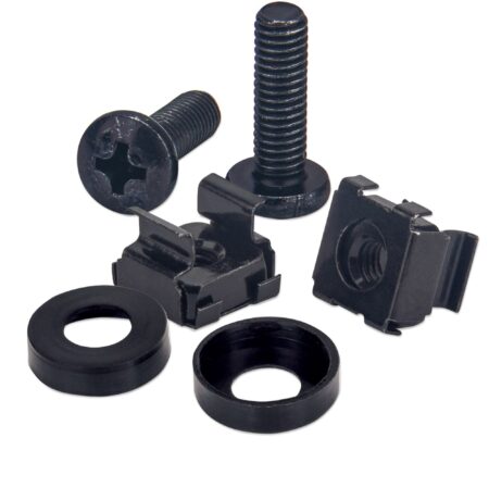 Bote C/50 Tornillos 12-24 Con Tuercas Intellinet 715157 Para Rack/Gabinete 19″