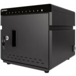 Estacion De Carga 10 Puertos USB-C Manhattan 715942 180 W/Color Negro
