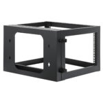 Rack Abierto De 19" Intellinet 716031 6U/Para Montaje En Pared/4 Postes/40 Kg/Ensamblado/Color Negro