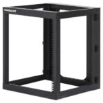 Rack Abierto Para Pared 19'' Intellinet 12U/Hasta 40 Kg/Color Negro/716055