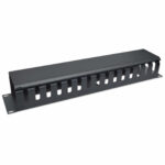 Organizador Horizontal Cables R J45 Utp Rack 19In 2U Metalico