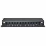 Organizador Horizontal Cables R J45 Utp Rack 19In 2U Metalico