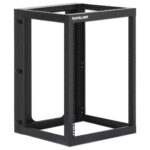 Rack Abierto De 19" Intellinet 716161 15U/Para Montaje En Pared/4 Postes/40 Kg/Ensamblado/Color Negro