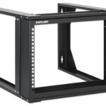 Rack Abierto De 19" Intellinet 716178 6U/Para Montaje En Pared/2 Postes/30 Kg/Flat-Pack/Color Negro