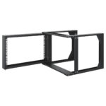 RACK ABIERTO DE 19" INTELLINET 716178 6U/PARA MONTAJE EN PARED/2 POSTES/30 KG/FLAT-PACK/COLOR NEGRO