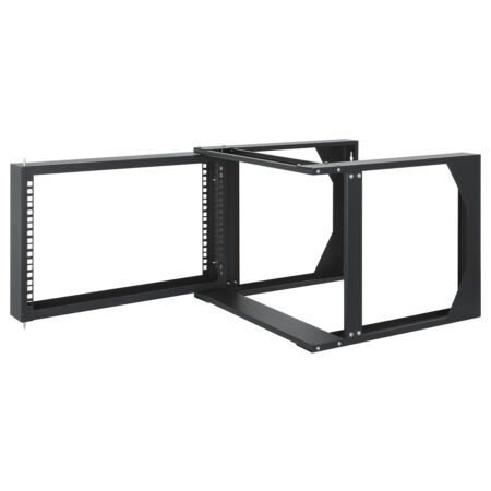 Rack Abierto De 19″ Intellinet 716178 6U/Para Montaje En Pared/2 Postes/30 Kg/Flat-Pack/Color Negro