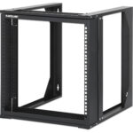 Rack Abierto De 19" Intellinet 716185 9U/Para Montaje En Pared/2 Postes/30 Kg/Flat-Pack/Color Negro