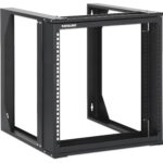 Rack Abierto De 19" Intellinet 716185 9U/Para Montaje En Pared/2 Postes/30 Kg/Flat-Pack/Color Negro