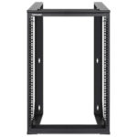 Rack Abierto Para Pared 19" Intellinet 15U/Hasta 30Kg/Color Negro/716208