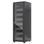 Gabinete De Red 19 Pro Line Con Extractores De Aire - 38U, Ensamblado, Incluye Accesorios, 800Kg, 600X600, Intellinet 716246