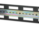 Kit De Carril Din Intellinet 716345 Para Rack De 19" 2U/Ajustable/48 A 174Mm/Color Negro