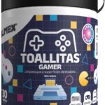 Toallitas Gamer Cont. Neto 30 Toallitas 20X20Cm Limpieza Impecable, La Higiene Que Los Gamers Exigen