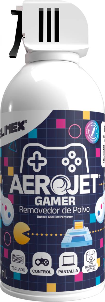 Aerojet Gamer 300 Ml Mantén Tus Equipos Libres De Polvo