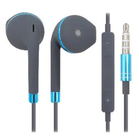Audífono Aislador De Ruido Para Iphone Brobotix 764632 – Azul, Alámbrico, 3.5 Mm, 115 Cm