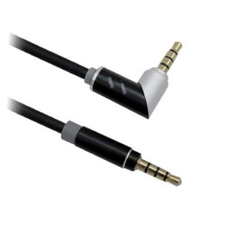 Cable Stereo M-M Brobotix 764656 – 1 M, Macho / Macho, Negro