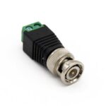 Adaptador Cctv Brobotix 764786 - Negro C/ Verde, Bnc Macho, Coaxial, Macho