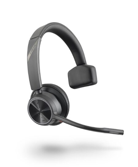 Diadema Audifono C/Microfono Alambrico Poly Voyager 4310 Con Base/Binaural/Bluetooth/Color Negro, 77Y92Aa