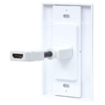 Cople HDMI Blanco Con Faceplate 1 Puerto