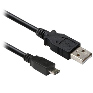 Cable USB V2.0 A Micro B Blackberry 90Cm Color Negro 774003