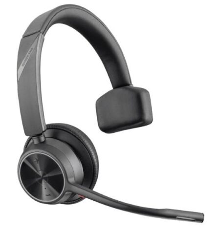 Diadema Audifono C/Microfono Alambrico Poly Voyager 4310 Con Base/Binaural/Bluetooth/Color Negro, 77Y92Aa
