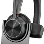 Diadema Audifono C/Microfono Alambrico Poly Voyager 4310 Con Base/Binaural/Bluetooth/Color Negro, 77Y92Aa