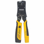 Pinza Crimpeadora Para Plugs RJ11/Rj12/RJ45 Con Probador Cables