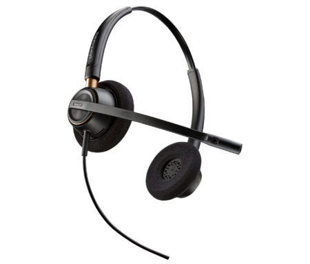 Diadema Audifono C/Microfono Binaural Encorepro 520 Alambrico Poly 783P6Aa USB/Color Negro