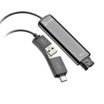 ADAPTADOR DE AUDIO POLY 786C6AA DA75 USB A AURICULAR QD