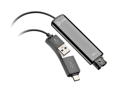 Adaptador De Audio Poly 786C6Aa Da75 USB A Auricular Qd