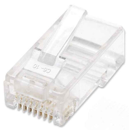 100 Piezas Conector Plug Rj45 Cat. 5e Intellinet 790055