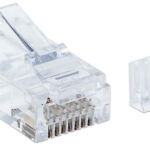 90 Piezas De Plugs Rj-45 Cat6 Utp Intellinet 790604 Transparente