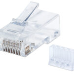 90 PIEZAS DE PLUGS RJ-45 CAT6 UTP INTELLINET 790604 TRANSPARENTE