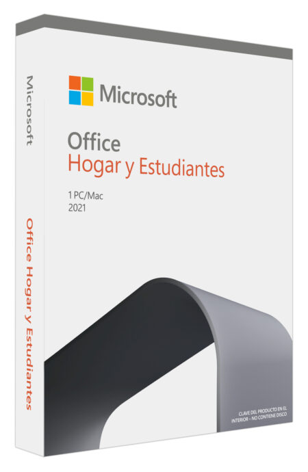Licencia Microsoft Office Home Y Student 2021/En Español/1 Pc/ 79G-05430
