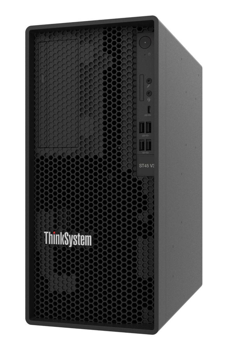 Servidor Lenovo Thinksystem St45 V3/amd Epyc 4124p/3.8ghz/16gb Ddr5/2tb/sata/7dh4a00gla