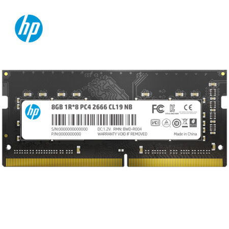 MEMORIA SODIMM DDR4 HP S1 8GB 2666MHZ, 7EH98AA#ABM